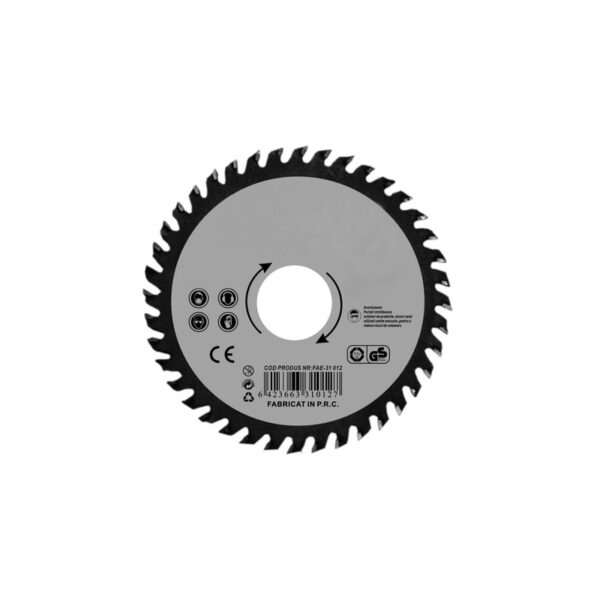 Disc circular vidia pentru lemn, 24T, 115 mm x 22.2 mm