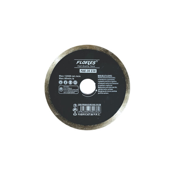 Disc diamantat profesional continuu, 180 mm