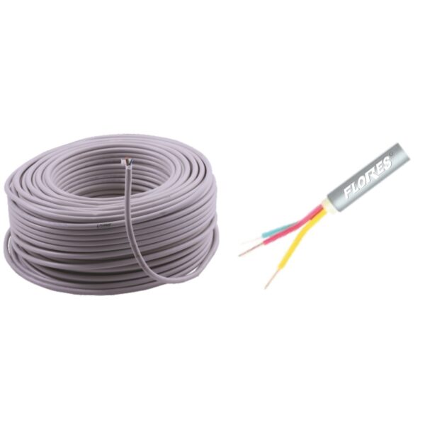 Cablu electric indifugat CYY-F, 3 x 1.5 mm, rola 100 m