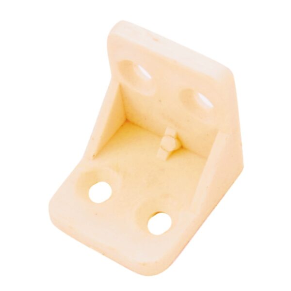 Coltar din plastic pentru sustinere blat, crem, 26 x 26 x 26 mm, 100 buc / set