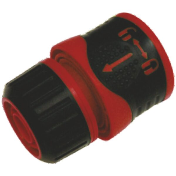 Conector cauciucat cu opritor pentru furtun, 3/4″