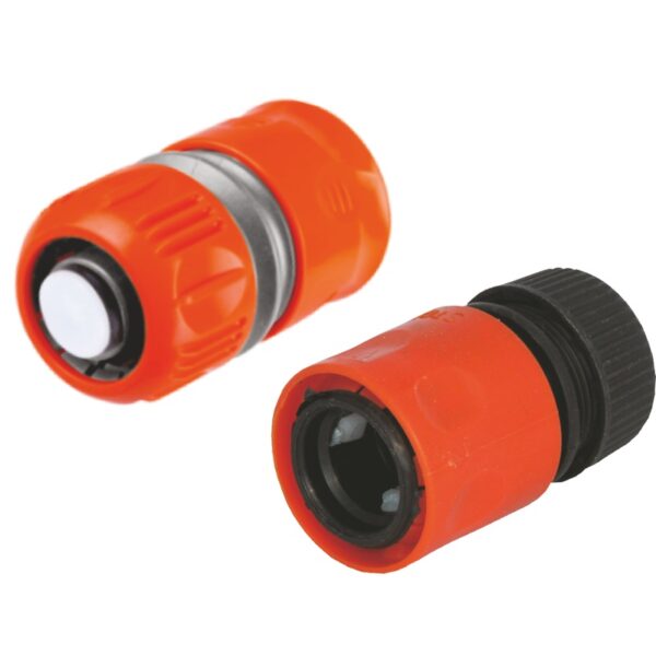 Conector cu opritor pentru furtun, 1/2″