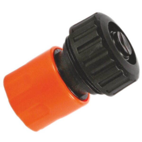 Conector cu opritor pentru furtun, 3/4″