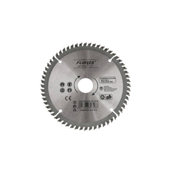 Disc circular vidia pentru pal, 230 mm x 25.4 mm x 80T