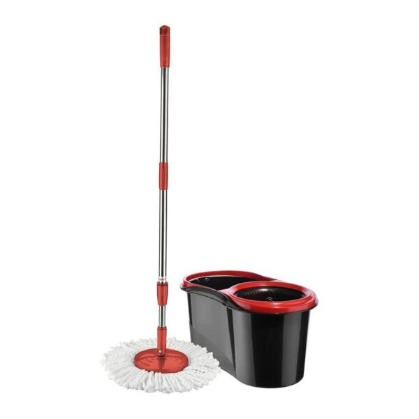 Galeata cu mop automat, PROFF, negru cu rosu, 13 L