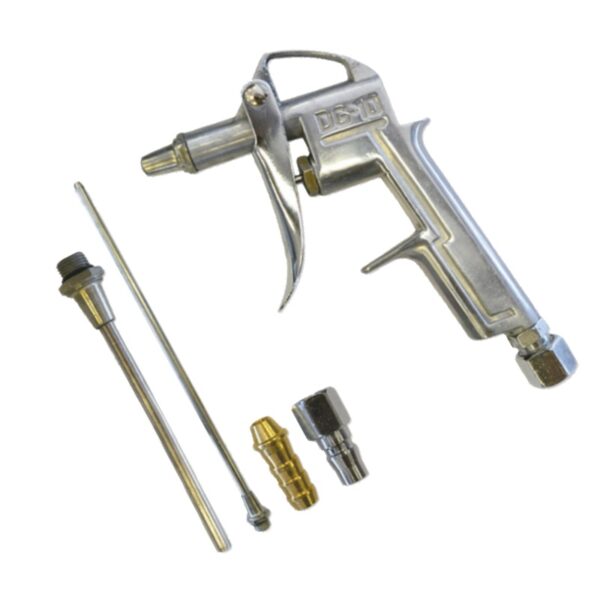 Pistol aer comprimat cu 4 accesorii