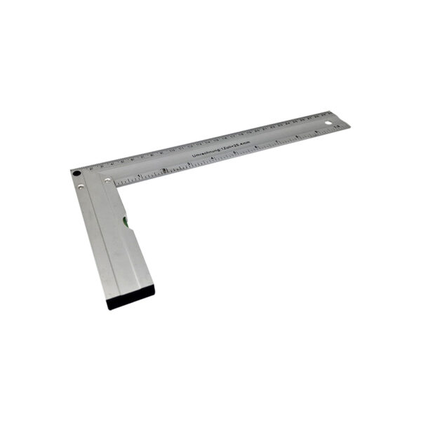 Vinclu profesional din aluminiu, cu poloboc, 30 cm