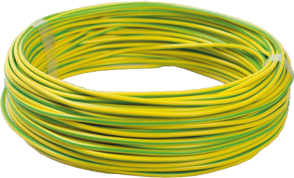 Cablu conductor FY, 1.5 mm, rola 100 m, verde galben