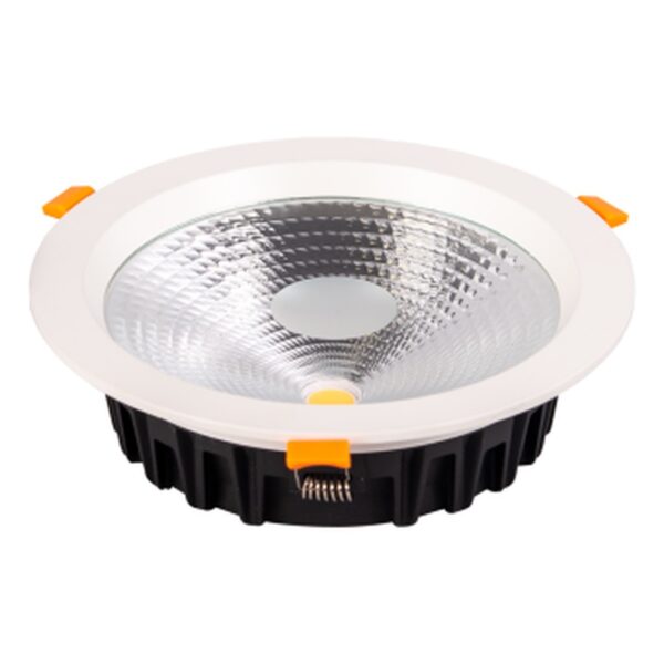 Lampa rotunda cu geam si led (15W-6 500K)