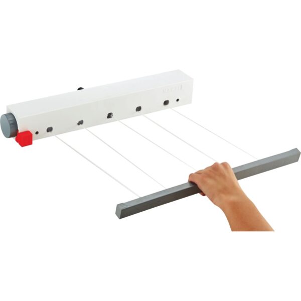 Suport din plastic extensibil pentru rufe Y-016 (5randuriX4M)