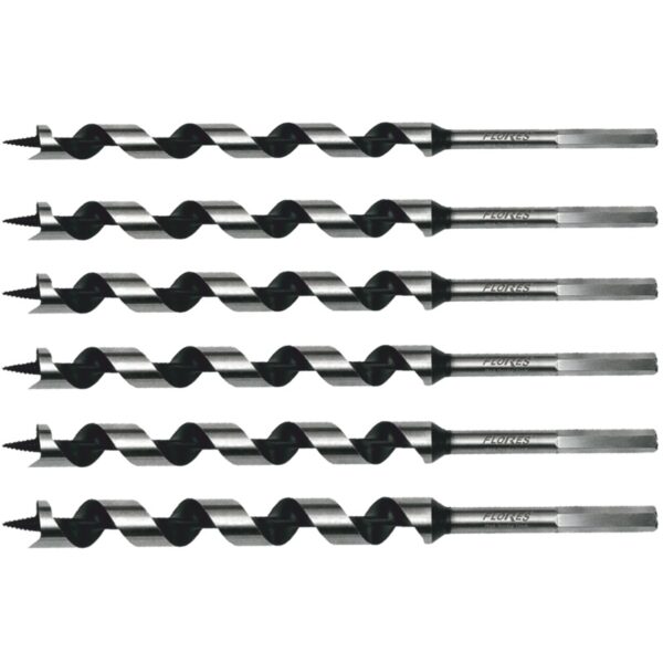 Trusa burghie pentru lemn de 10MM, 12MM, 16MM, 18MM, 20MM (5 buc./set)