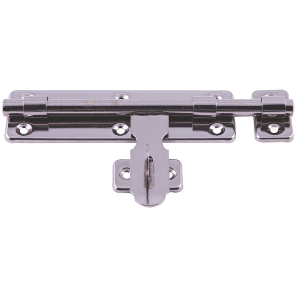 Zavor din inox cu prindere pentru lacat, 165 mm